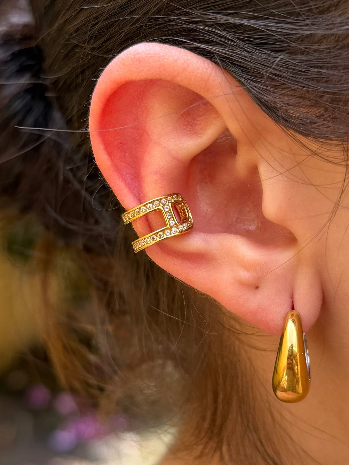SIMULADOR DE PIRCING DORADO