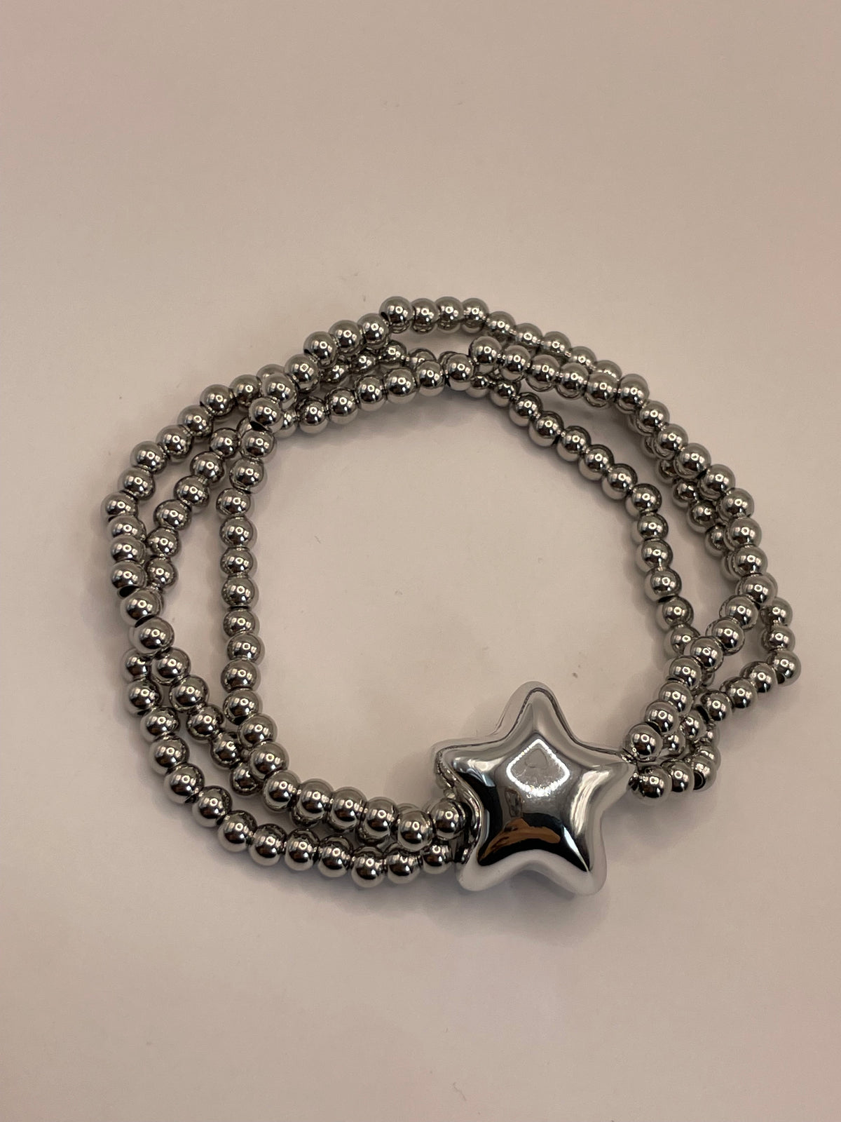 PULSERA CUENCAS ESTRELLA PLATA