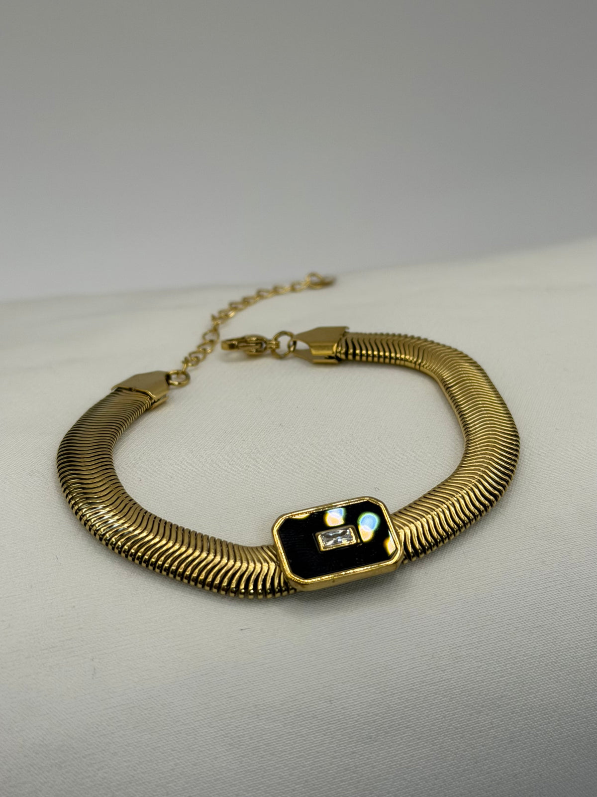 PULSERA NEGRA MARMOL