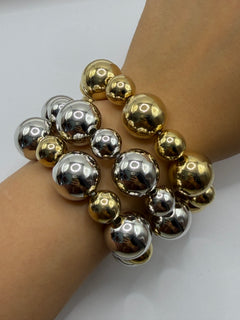 CONJUNTO 3 PULSERAS RESINA