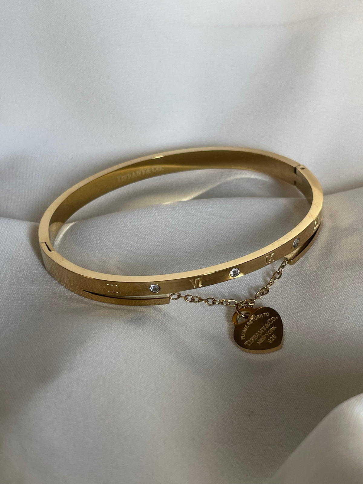 PULSERA TIFFANI LISA DORADA