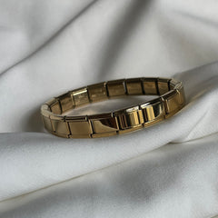 PULSERA ITALIANA DORADA