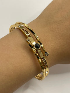 PULSERA LOVE DORADA