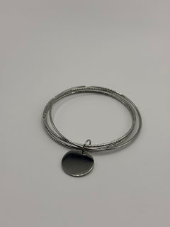 PULSERA MONEDA PLATA