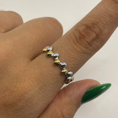 ANILLO COMBINADO CUENQUITAS