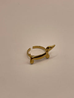 ANILLO SALCHICHA DORADO