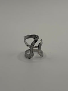 ANILLO ONDA PLATA