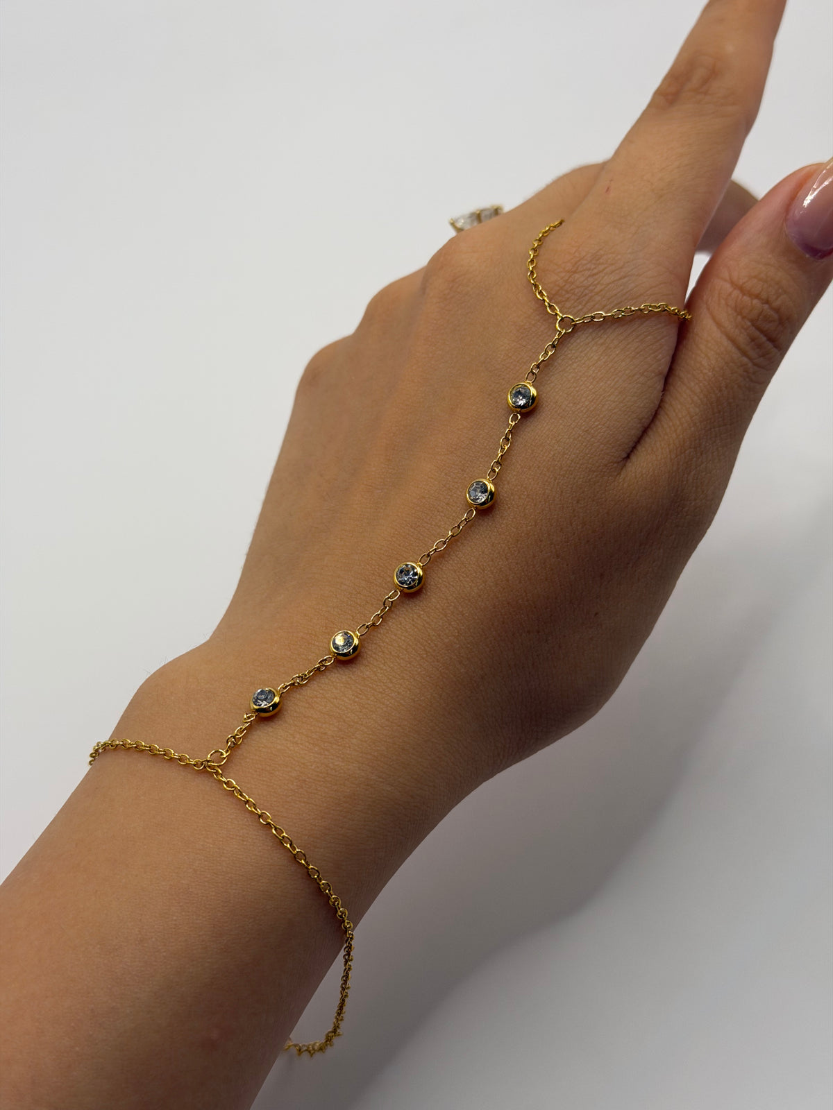 PULSERA ANILLO DORADO
