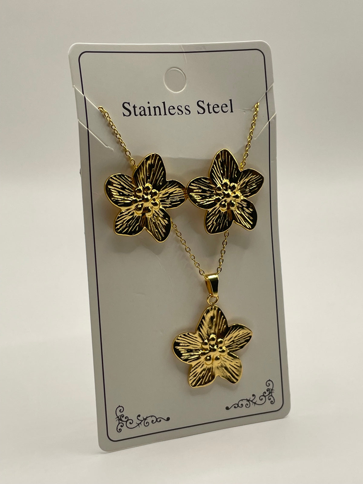 CONJUNTO FLOR DORADO