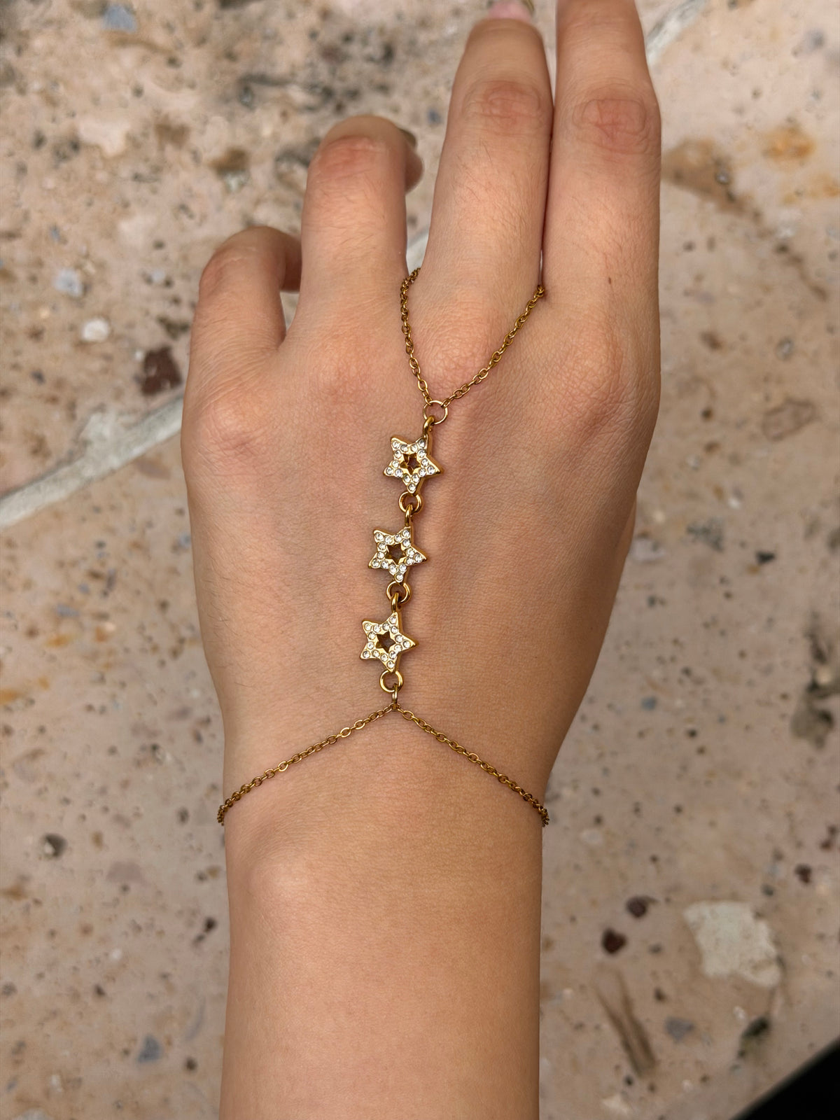 PULSERA ANILLO ESTRELLAS