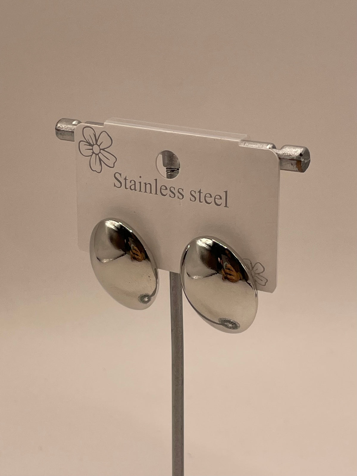 ARETES OVALADOS LISO