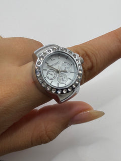 ANILLO RELOJ PLATA GLOW