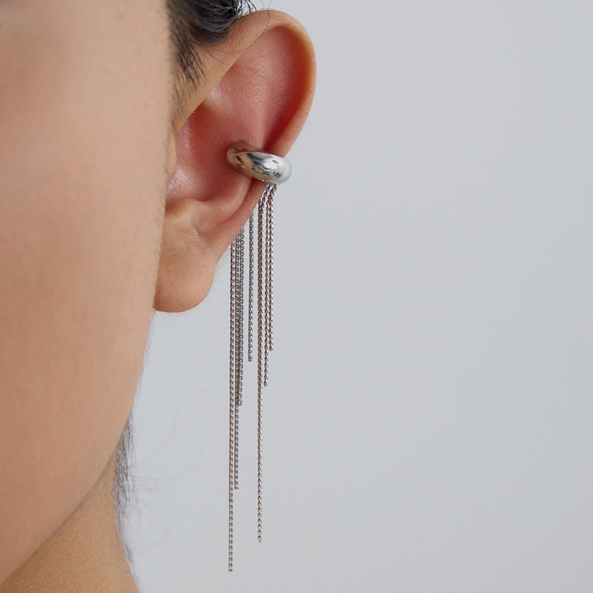 SIMULADOR DE PIERCING FLECO PLATA