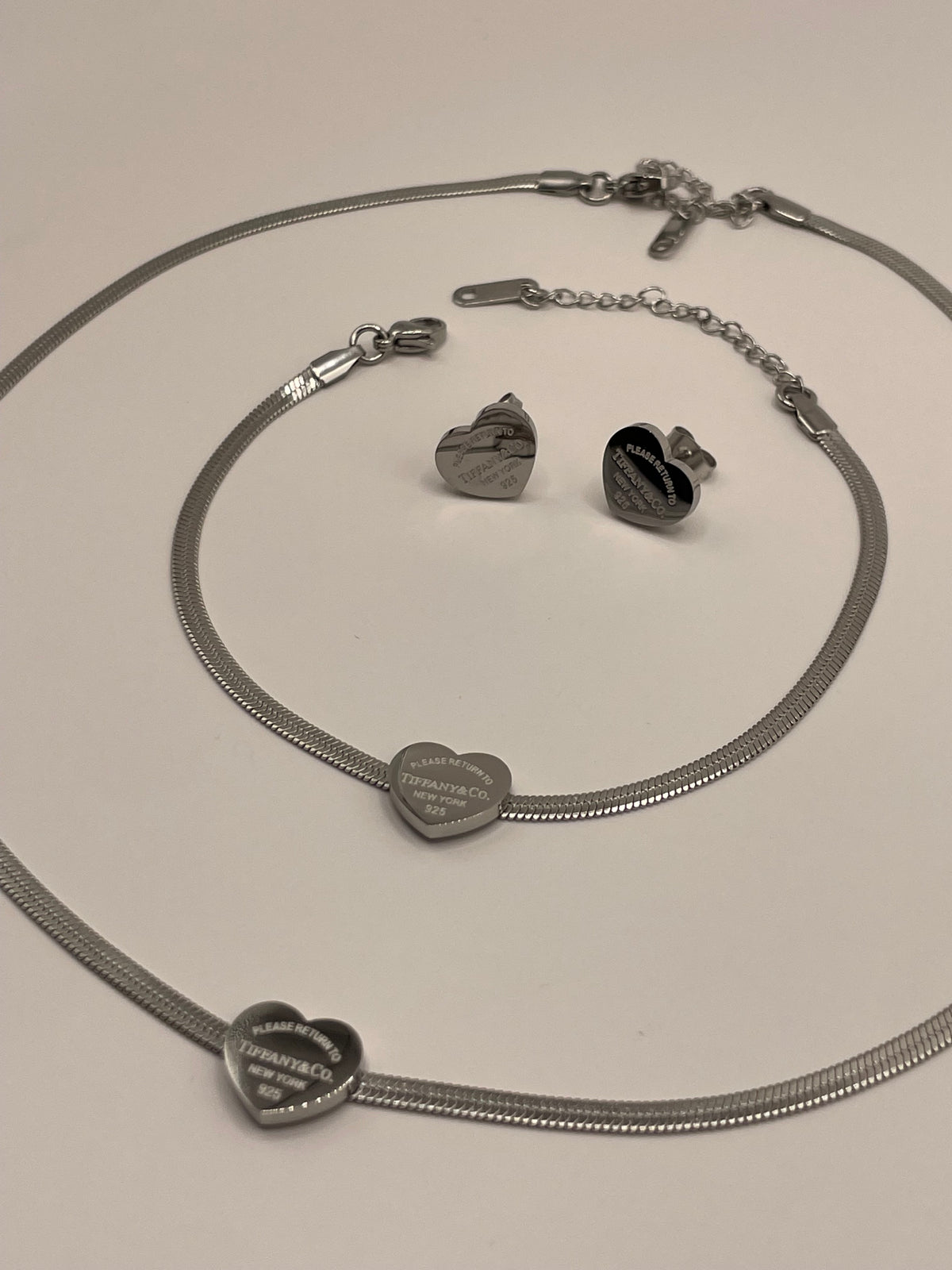 CONJUNTO TIFFANY PLATA