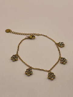 PULSERA FLOR ZIRCONIA