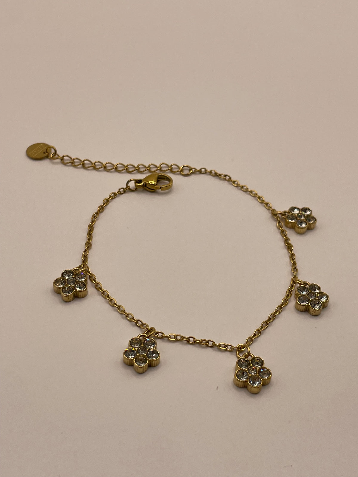 PULSERA FLOR ZIRCONIA