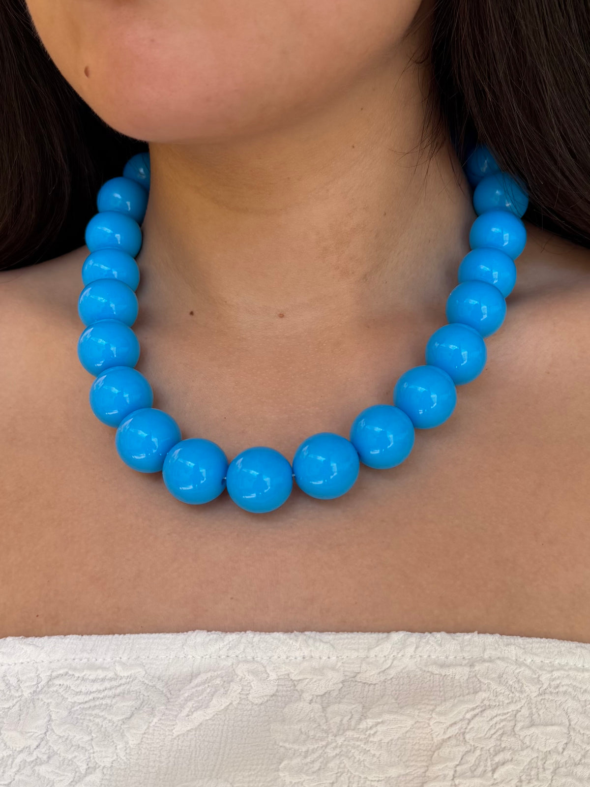 COLLAR CUENCAS RESINA AZUL