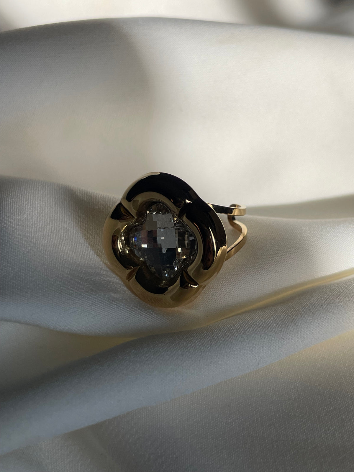 ANILLO TREBOL CHUNKY