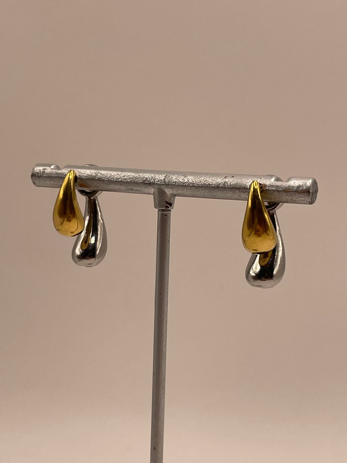 ARETES DOBLE GOTA COMBINADOS