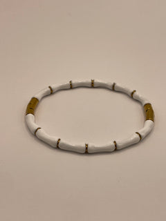 PULSERA BAMBU BLANCO