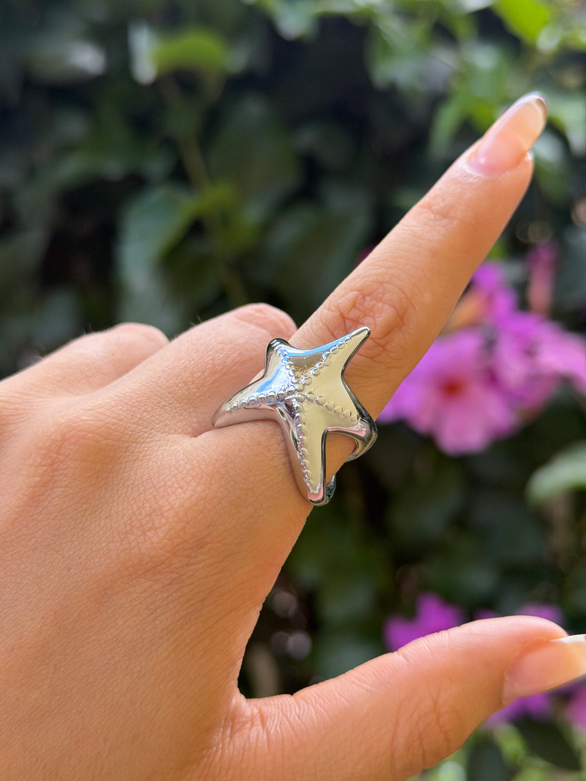 ANILLO ESTRELLA DE MAR PLATA