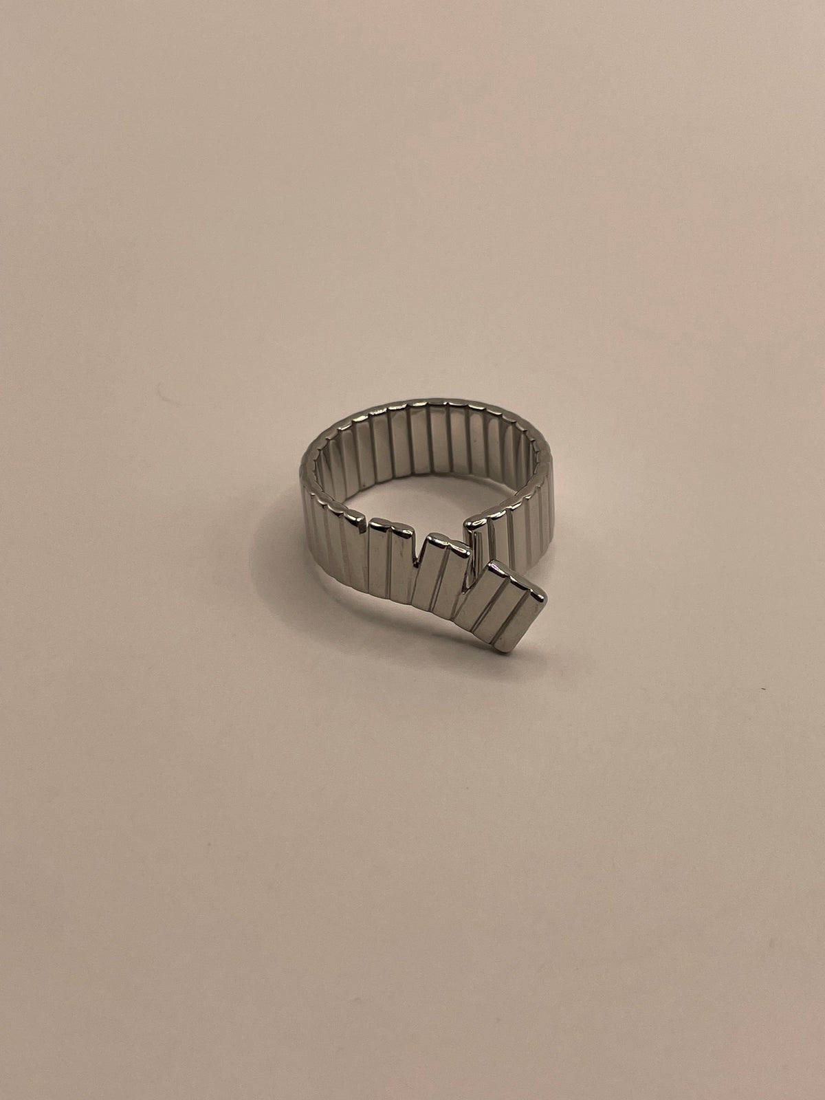 ANILLO HOJA PLATA
