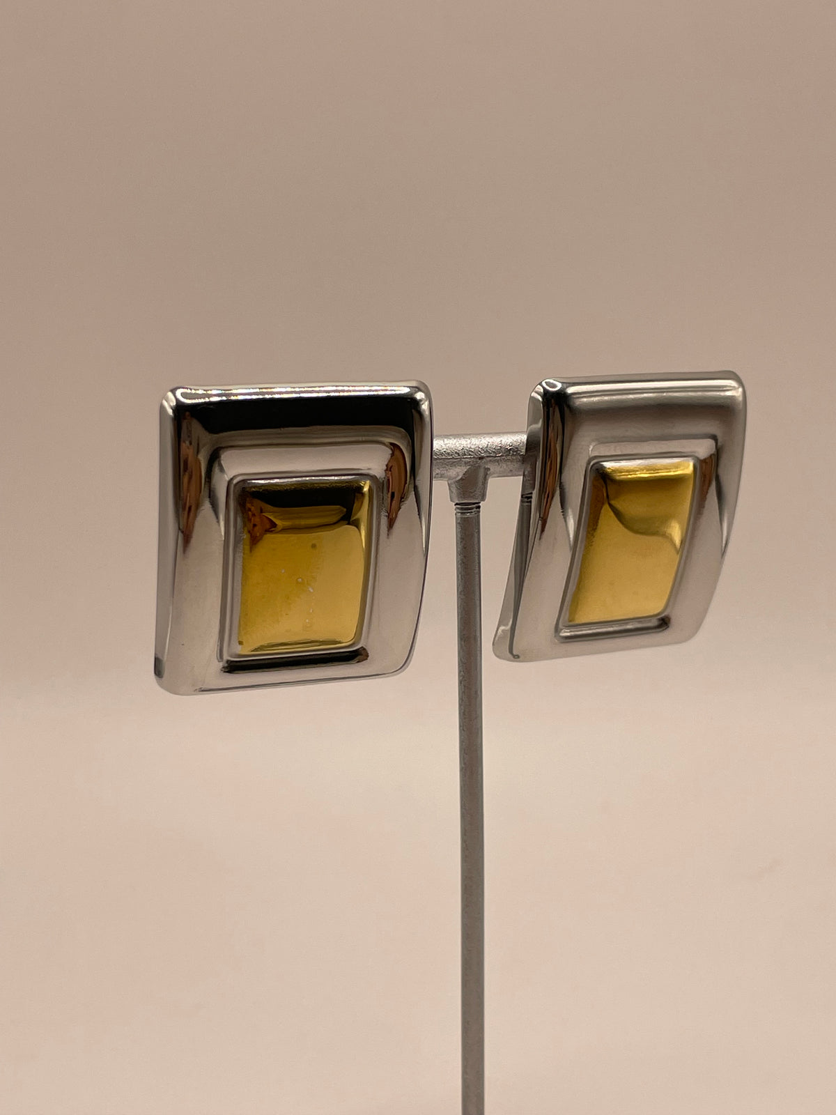 ARETES CUADRADOS COMBINADO