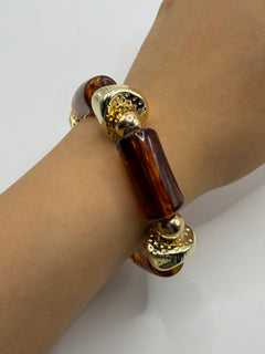 PULSERA RESINA AMBAR