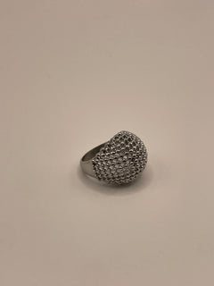 ANILLO MALLA PLATA