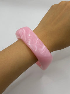 PULSERA ROSA RESINA