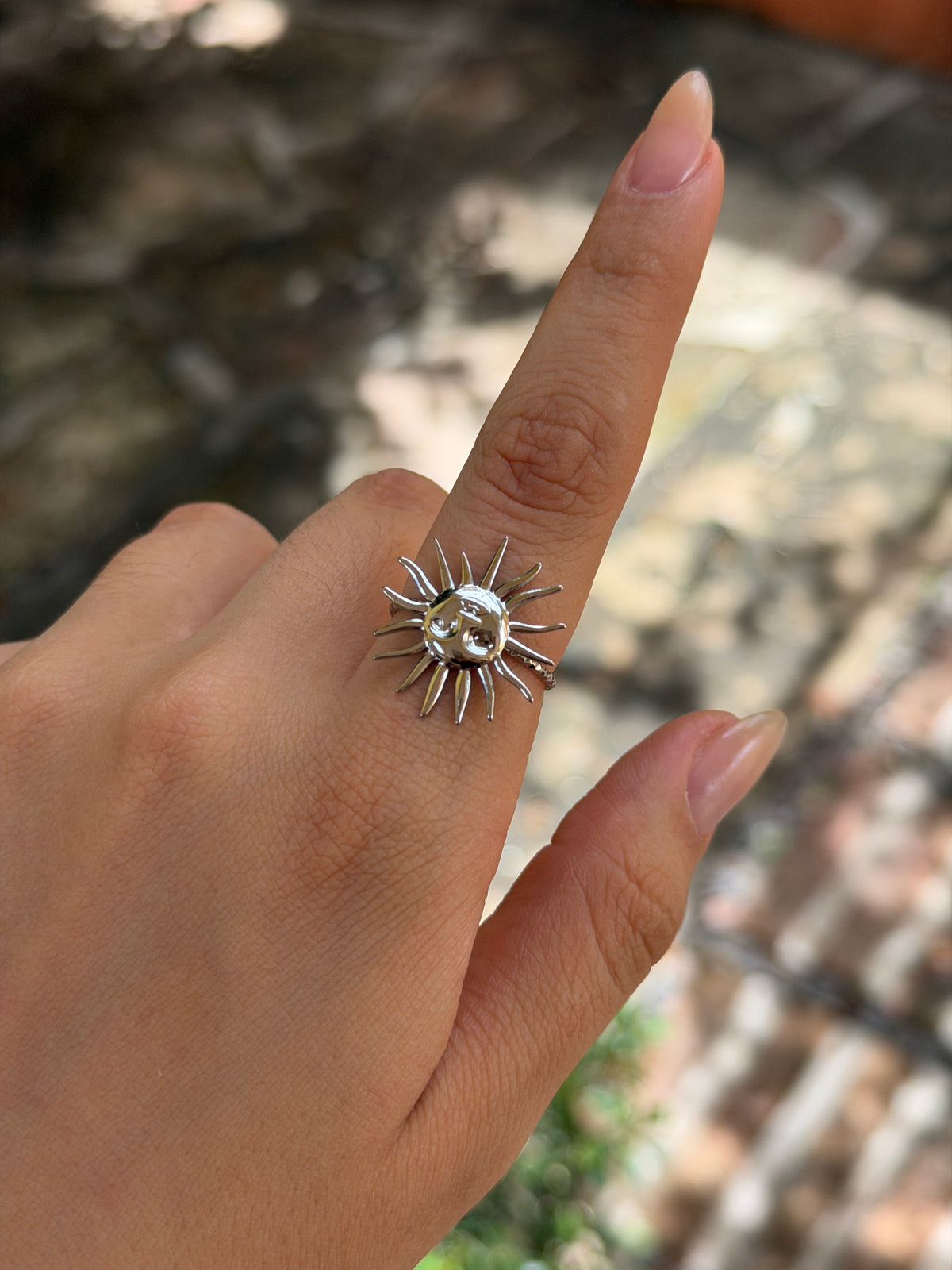 ANILLO PLATA SOL