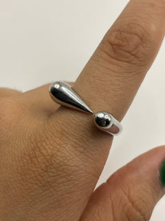 ANILLO ESCLAMACION PLATA