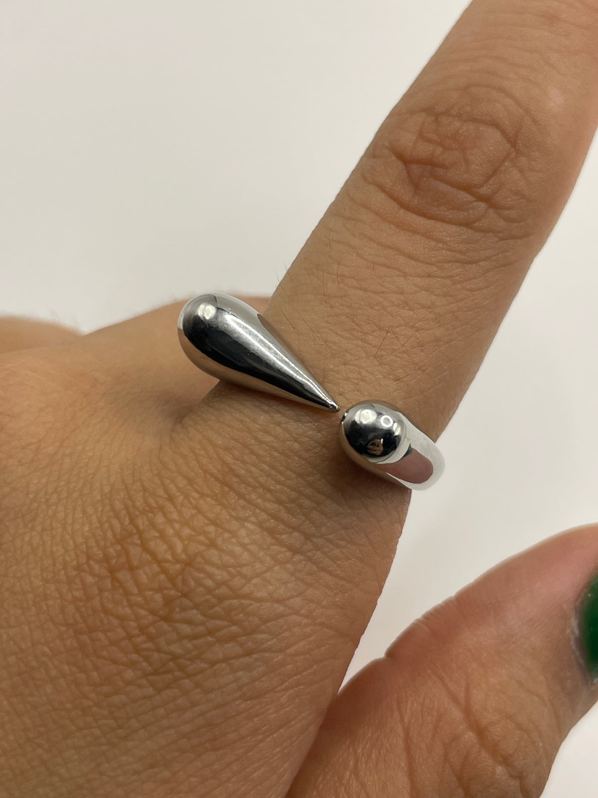 ANILLO ESCLAMACION PLATA