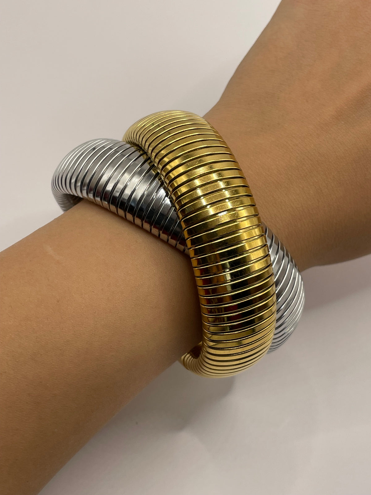 PULSERA AMANDA DOBLE COMBINADA 20MM