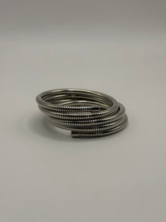 PULSERA ESPIRAL PLATA