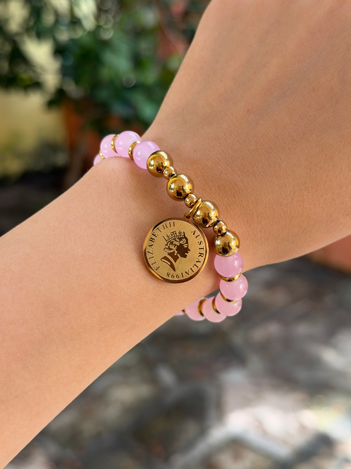 PULSERA CUENCAS ROSA