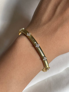 PULSERA TRIGO DORADA