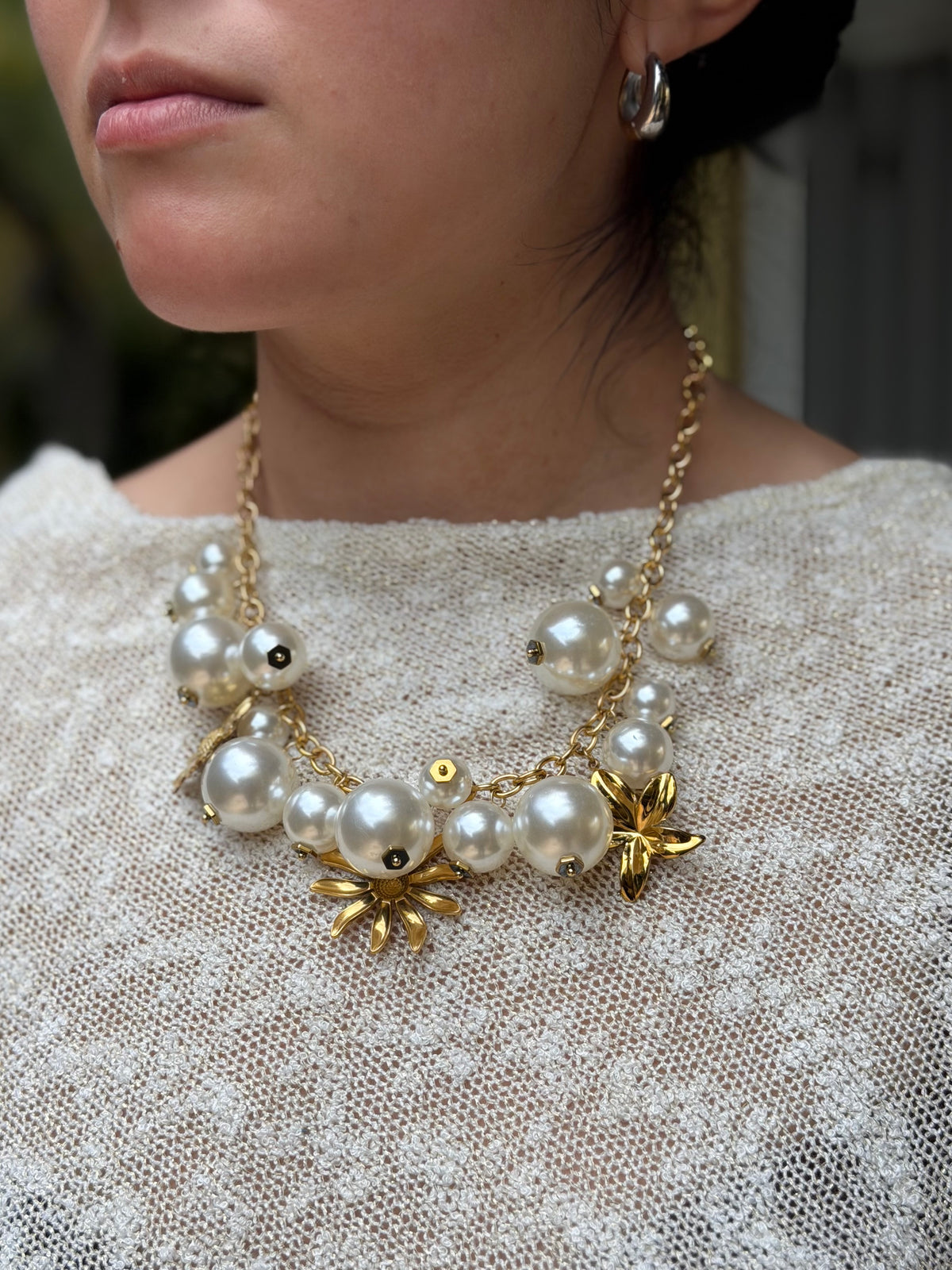 COLLAR PERLAS CHUNKY