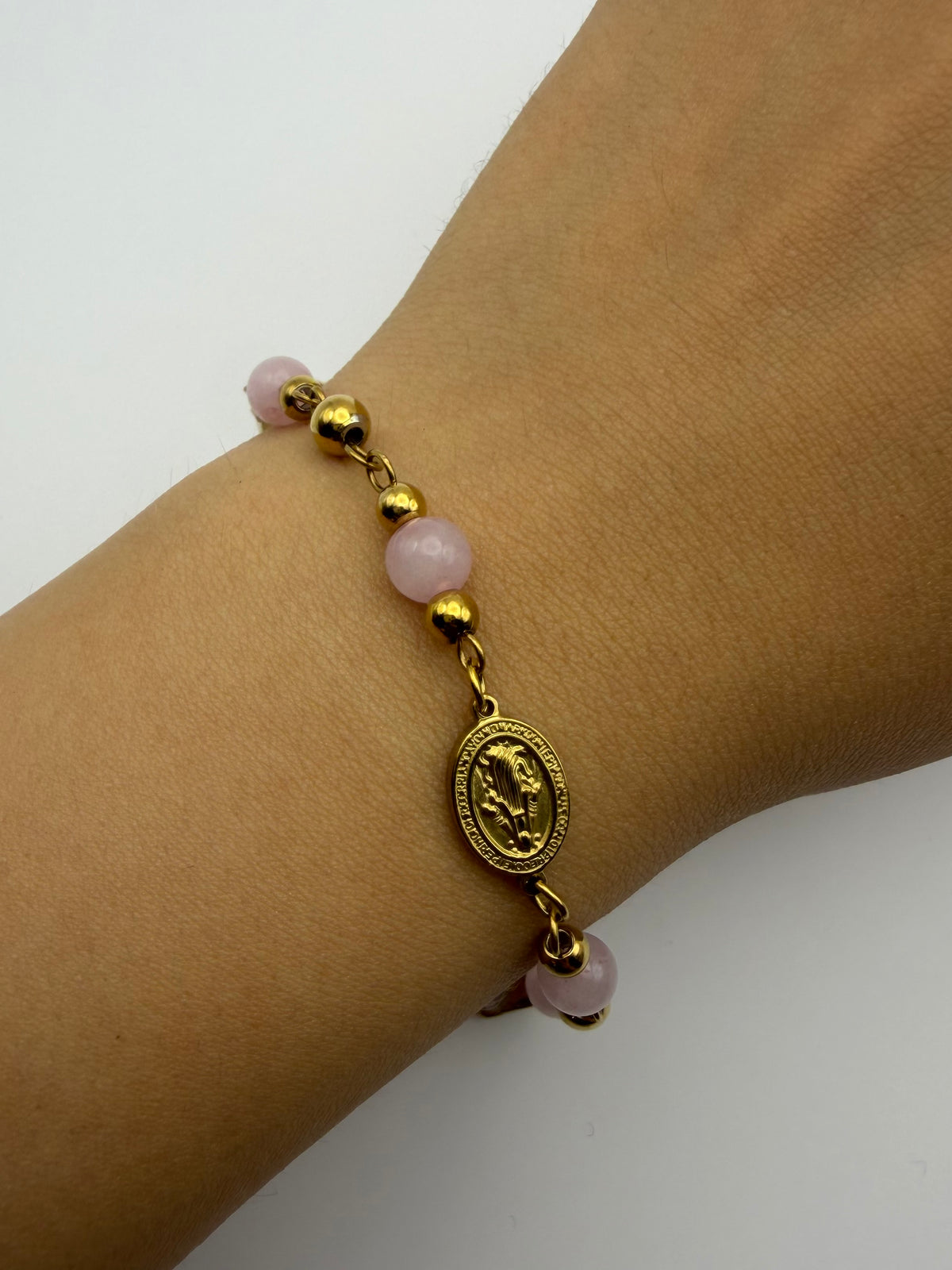 PULSERA CRUZ VIRGEN