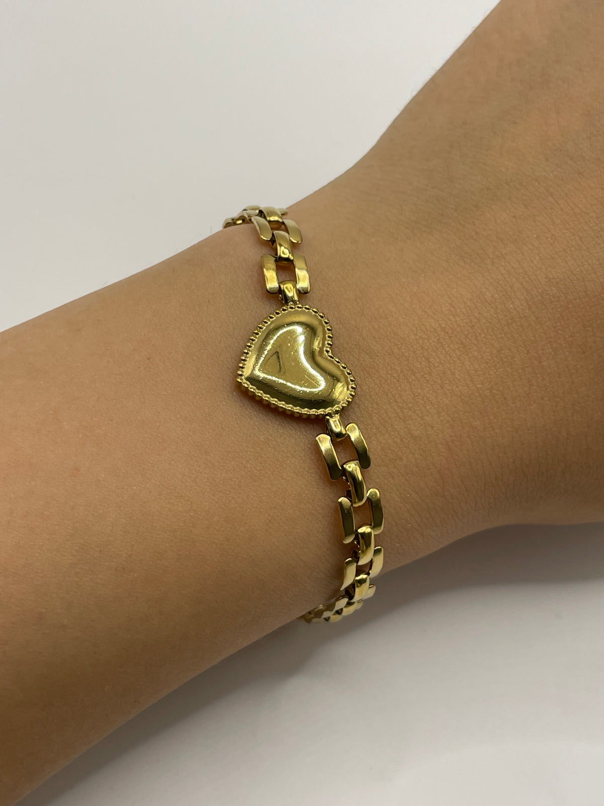 PULSERA CORAZON CADENA