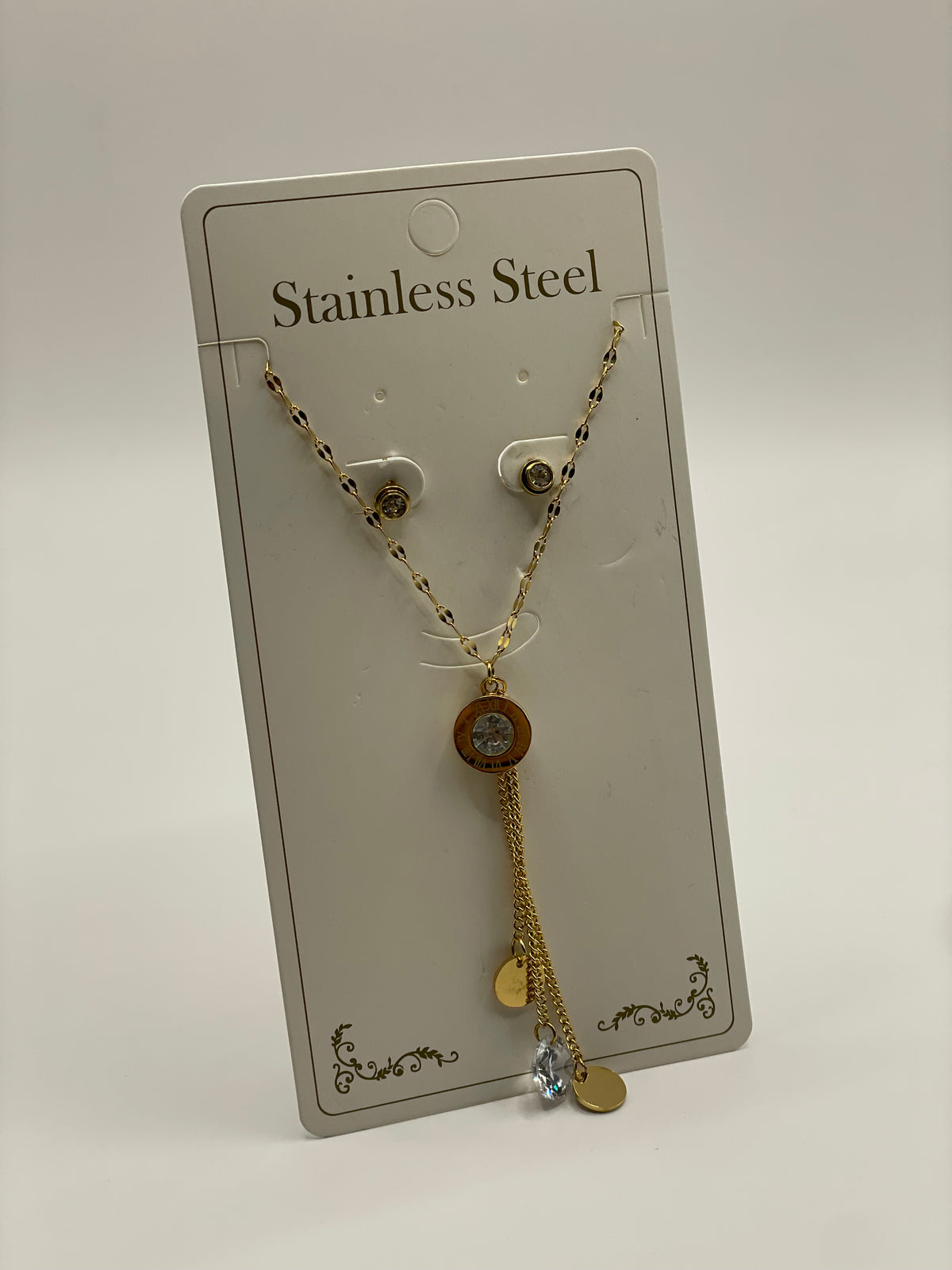 CONJUNTO ZIRCONIA COLGANTE