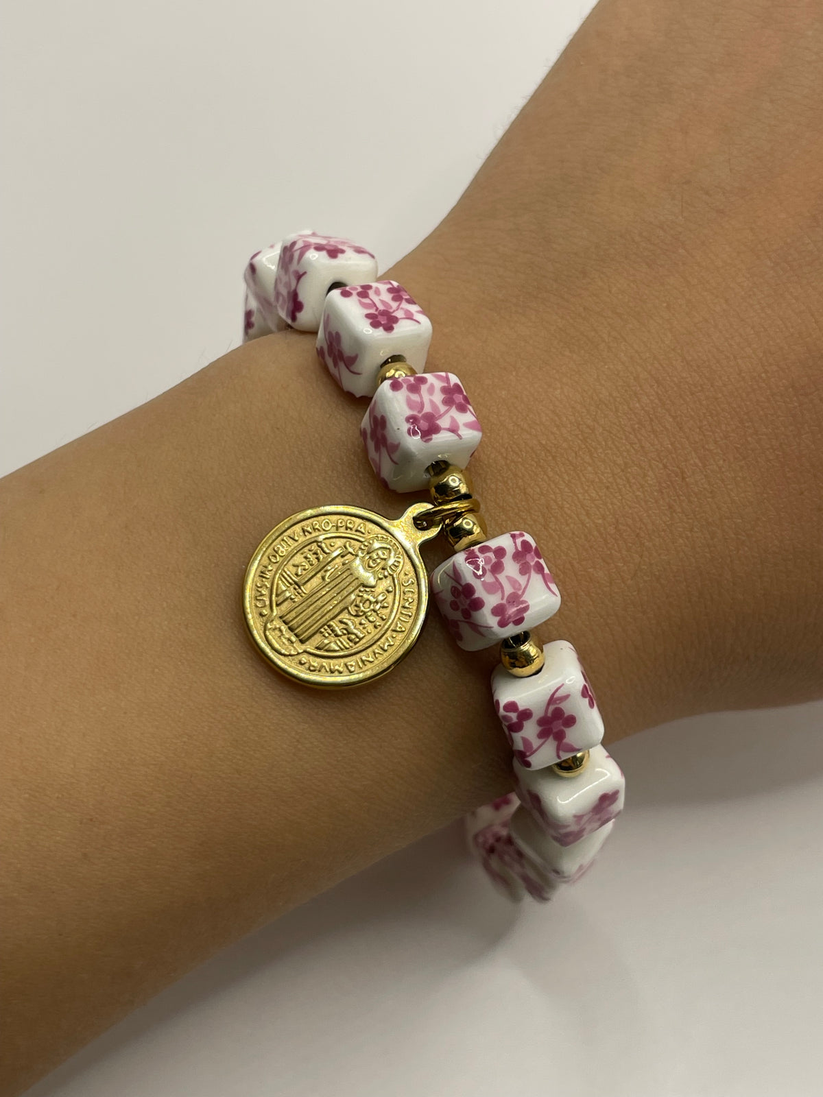PULSERA CUADROS FIUSHA