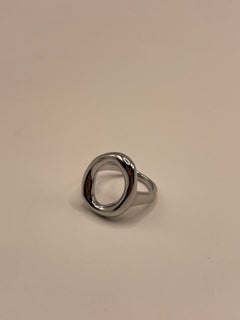 ANILLO CIRCULAR PEQUEÑO PLATA