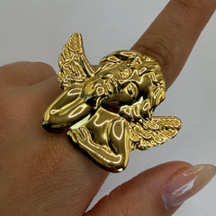 ANILLO ANGEL DORADO