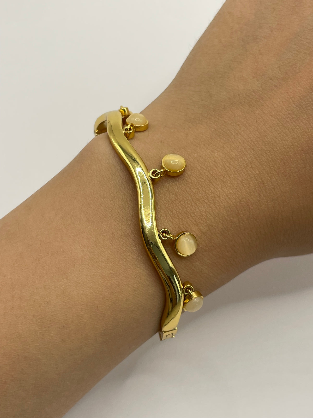 PULSERA ONDAS COLGANTE
