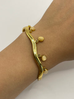 PULSERA ONDAS COLGANTE