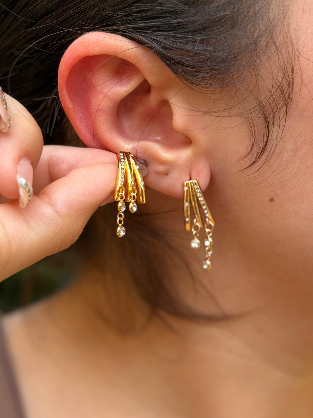 ARETES GLOW CADENA