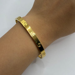 PULSERA CARTIER DORADO