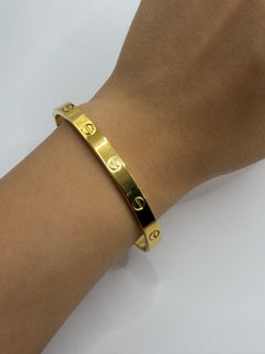 PULSERA CARTIER DORADO