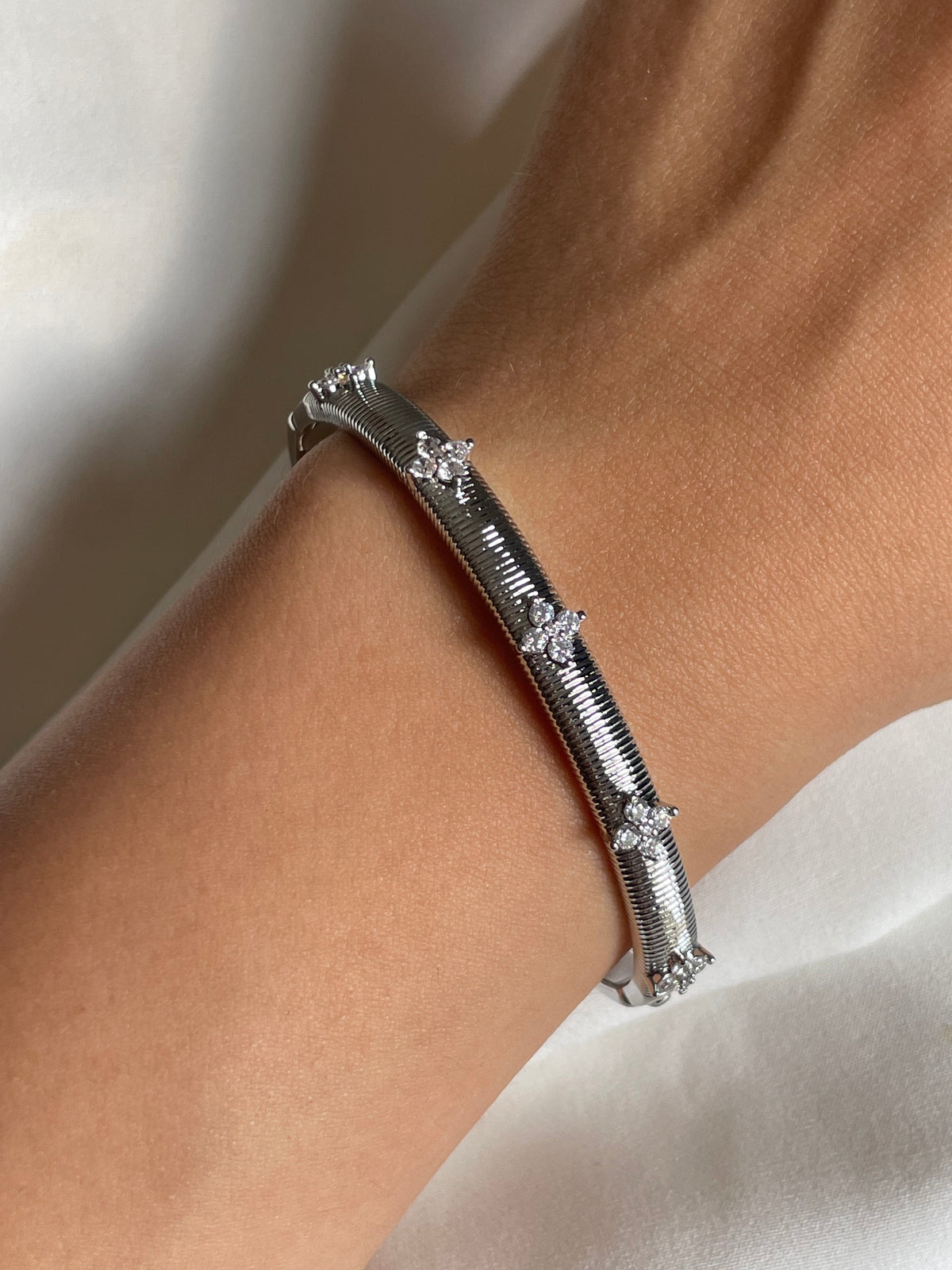PULSERA TRIGO PLATA